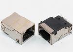 Tab Up 1000Base T Connector 50 U" Gold Plating Contact Terminal SMT PIN Type