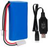 Buy cheap NCM 7.4v 1300mAh Lipo Battery / 7.4v Rechargeable Lithium Ion Battery IP67 from wholesalers