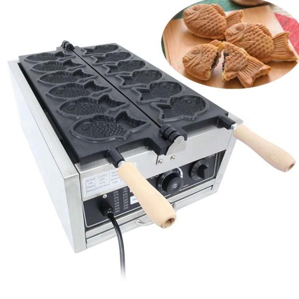 Buy cheap Stainless Steel Taiyaki Making Machine for Snack Equipment and 128x8x78mm Fish Size from wholesalers