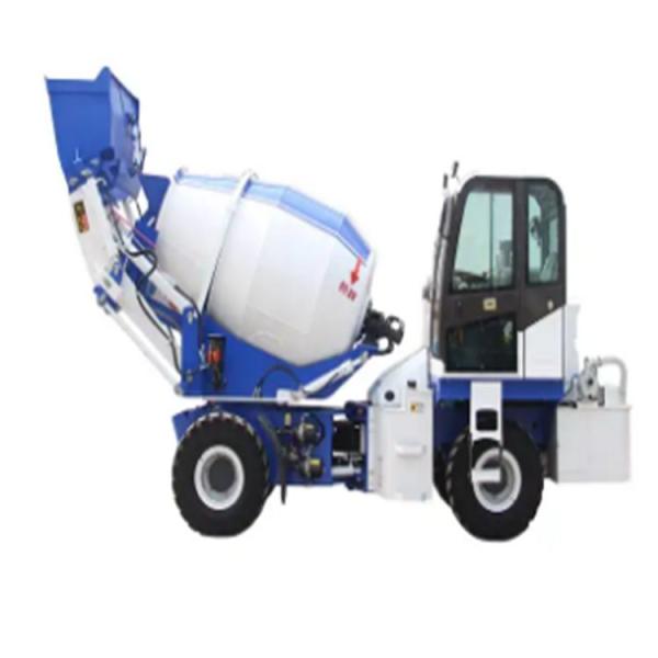 Large Drum 4WD Automatic Cement Mixer Lorry Self Loading Diesel Portable 6.5m3