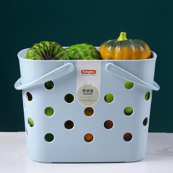 Buy cheap Plastic PE No Break Receiving Basket Loaded Vegetables Fruits Snacks from wholesalers