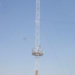 Corrosion Resistant Polygonal Face A572 Guyed Cell Tower
