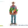 Buy cheap People at Work Model Toy Farmer Figure Pretend Professionals Figurines Career Figures Toys for Boys Girls Kids from wholesalers