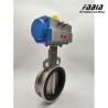 Buy cheap DN65 Stainless steel Butterfly Valve wafer style electric vs pneumatic actuator from wholesalers