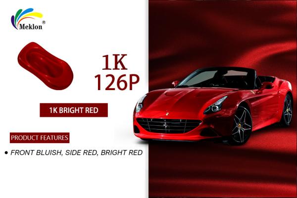 Buy cheap Acid Resistant Car Paint Basecoat Solid Red Color Anti Oxidation from wholesalers