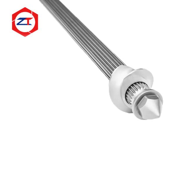 Buy cheap 42CrMo Steel Involute Spline Shaft Cold Rolling Shaft Parts For Twin Screw Extruder from wholesalers