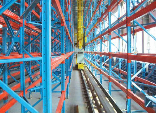 Buy cheap OEM Storage Yellow Blue Fully Automated Warehouse System ASRS from wholesalers