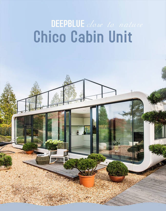 Prefab Light Steel Frame House Oficce Lodges All Inclusive Bungalow Resorts