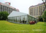Buy cheap 20m Wide Outdoor Event Tents With Glass Walls All Around And Glass Door from wholesalers