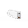Buy cheap White 65W 3 Port USB Fast Charger USB C Fast Charging Adapter Wall Charger from wholesalers