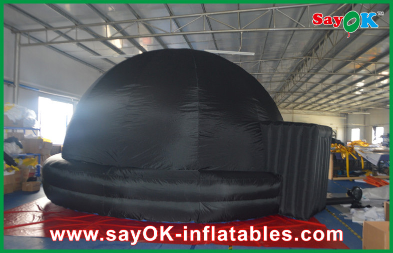 Buy cheap 15m Hangout Oxford Cloth Inflatable Dome Structures Digital Projection Show Use from wholesalers
