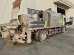 Concrete vehicle pump 10528 liberation chassis construction machinery price