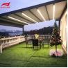 Buy cheap Bioclimatic Aluminum PVC Retractable Roof Systems Rain Protection from wholesalers