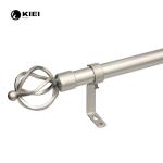 28/25 MM Extendable Iron Pipe Curtain Rods For Bedroom Decoration