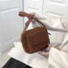 Buy cheap Cheapest New Plush Fabric Women's Shoulder Crossbody Bag Small Lambs Wool Fluffy Fur Winter Female Bag Designer Handbags from wholesalers