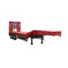 Buy cheap 1310mm Wheel Base Three-Axle Semi-Trailer for Construction Machinery Transportation from wholesalers