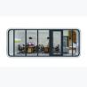 Buy cheap Customizable Apple Cabin House Luxury Modern Container House Steel Frame from wholesalers