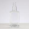 Buy cheap Hot Stamping 500ml 750ml Cube Vodka Alcohol Spirits Liquor Whisky Wine Glass Bottle from wholesalers