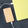 Buy cheap Custom Logo Ultra Slim Bamboo Phone Charger CE / RoHS / FCC Approval from wholesalers
