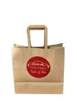 Custom Printed Brown ISO9001 Kraft Paper Sacks