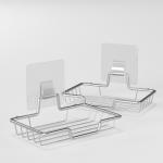 Bath Accessories set Self Adhesive Mounted Bathroom Fiiting Holder Soap Dish
