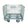 Buy cheap 5" Casters Removable Wire Mesh Container Storage Cages With Trolley Cars from wholesalers