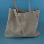 Organic Fabric Shopping Tote Bag Wear Resistant Screen Printing For Protector