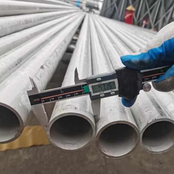 Buy cheap ASTM SA312 SA213 Stainless Steel Pipe Tube / Round Shape Stainless Steel Pipe in 5.8m 6m Length from wholesalers