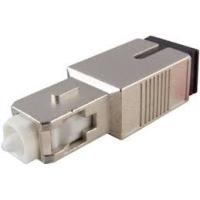 Buy cheap Plug Type Metal Single Mode Fiber Attenuator 1-30dB SC / APC Male To Female product