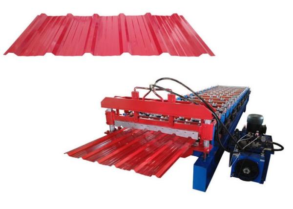 Quality Metal Roofing Galvanized Aluminum Corrugated Steel Sheet metal roll forming machine for sale