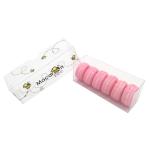 Plastic PVC PET candy cookie custom 6pcs macaron packing gift packaging box