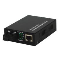 Buy cheap Multi-mode Fiber Optic Media Converter RJ45 1310nm with 10m / 100M product