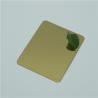 Buy cheap China stainless steel sheet sus304 gold color mirror finish decoration steel sheet 4x8 size from wholesalers