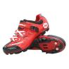 Buy cheap Black Red Breathable Cycling Shoes , Reinforce Toe Cup Biking Shoes from wholesalers