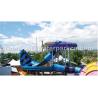 Buy cheap Children Spray Park Equipment Colorful Fiberglass Water Slide SGS Certification from wholesalers