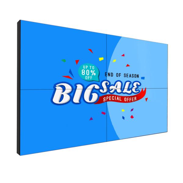 Buy cheap Slim Bezel Lcd Display Tv 2x2 3x3 4X4 55 65 Inch 3.5mm Wall Mount Panel from wholesalers