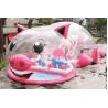 Buy cheap Commercial Pink Pig Inflatable Playground With Bubble Tent Cover from wholesalers