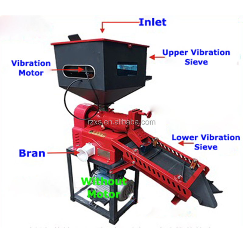 Mini Rice Mill Machinery Top 10 Laboratory Home Portable Polisher Machine for Small Farms