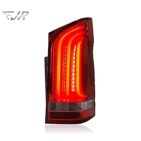 Buy cheap Taillight Assembly 16-20 For Mercedes Benz Vito Modified High End V Class LED Driving Turning Rear Tail Lights Flowing from wholesalers
