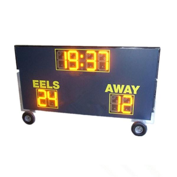 Buy cheap LED Football Stadium Scoreobard In Yellow Color For Soccer And Rugby Match from wholesalers