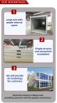 Prefab Folding House Folding Container House With Roof Balcony