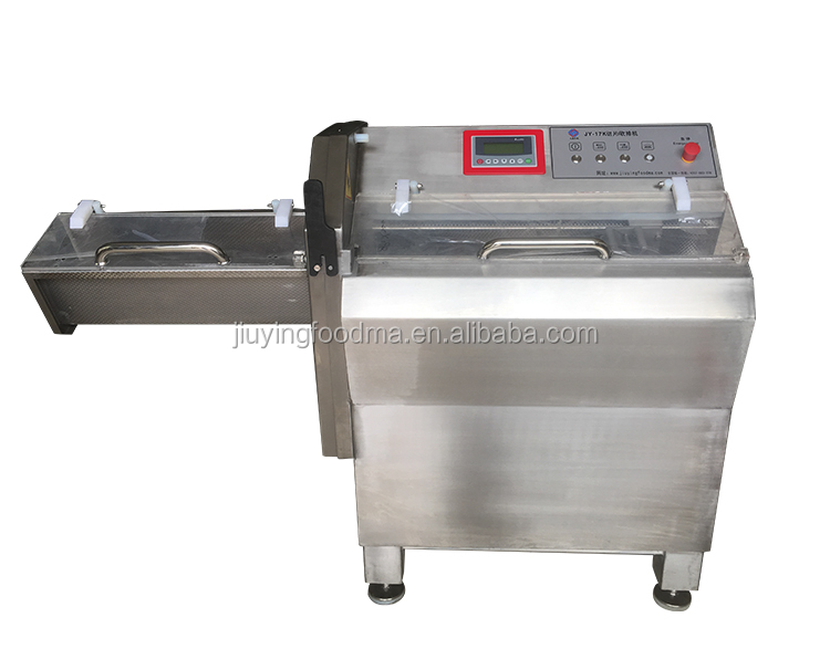Frozen Meat /beef slicer Automatic conveyor belt function bacon processing equipment 304 stainless steel frozen beef slicer mach