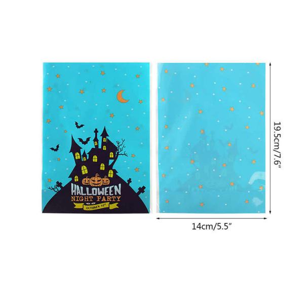 Halloween Trick Treat Drawstring Plastic Bag 5.5*7.6inches ASP