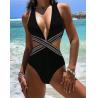 Buy cheap Comfortable Ladies One Piece Swimsuit For Beach Spandex Material Black Sexy Bikini from wholesalers