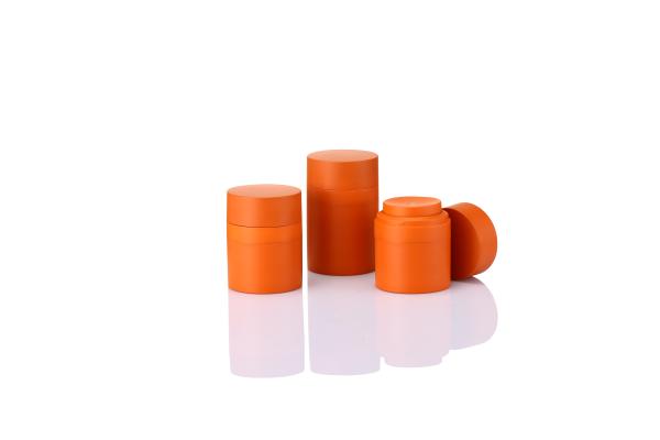 Quality 30 50 100gRound Eco Friendly Frosted Plastic Cosmetic Jars PP Cosmetic Jar Packaging 100g for sale