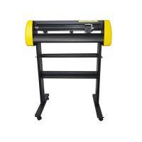 Buy cheap CE Yellow 4M 630mm Vinyl Sticker Printer And Cutter product