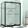 Buy cheap 304 Stainless Steel Bathroom Glass Door Partition With Double Sliding Door from wholesalers