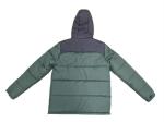 Long Sleeve Black Padded Faux Fur Hooded Coat Quilted Hooded Puffer Jacket