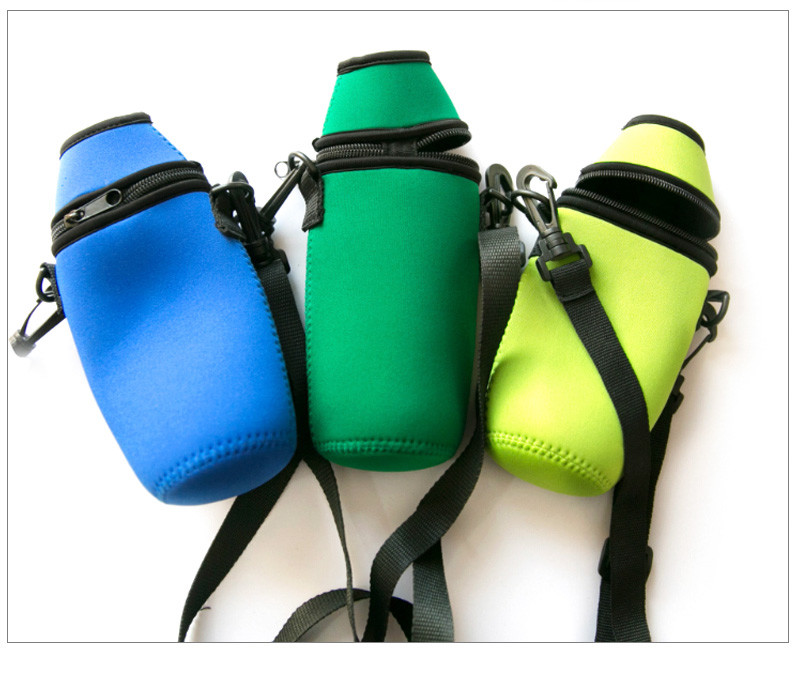 Waterproof Foldable Neoprene Beer Bottle Cooler Sleeve