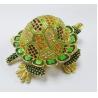 Buy cheap Custom Turtle shape zinc alloy gift jewelry boxes turtle trinket box jewelry box from wholesalers